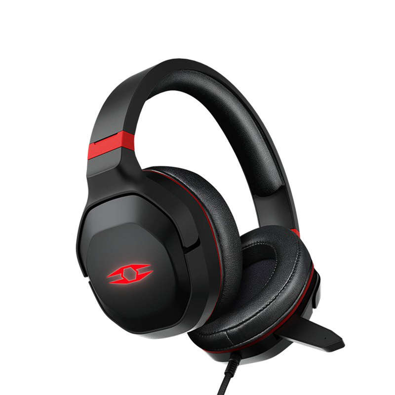 LIBERTY GAMER FORGE Head-mounted Gaming Headset 7.1 Virtual Surround Sound 40mm Driver Unit RGB Ligh
