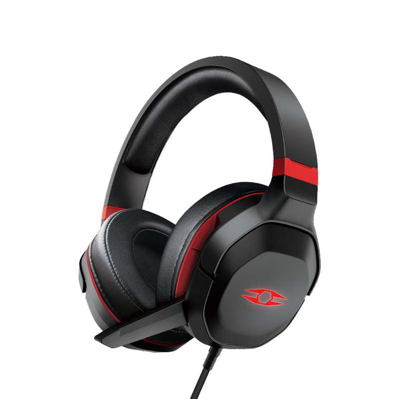 LIBERTY GAMER FORGE Head-mounted Gaming Headset 7.1 Virtual Surround Sound 40mm Driver Unit RGB Ligh