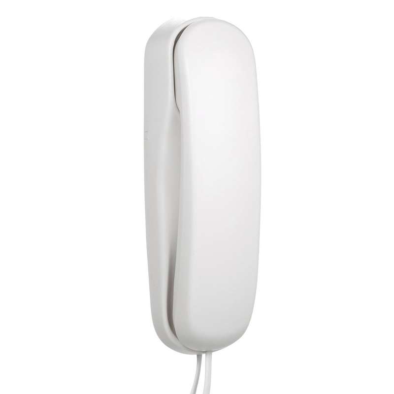 Desktop Wall-mounted Corded Telephone Support Pause/Redial/Mute/Flash/Hold for Home Office Hotel Whi