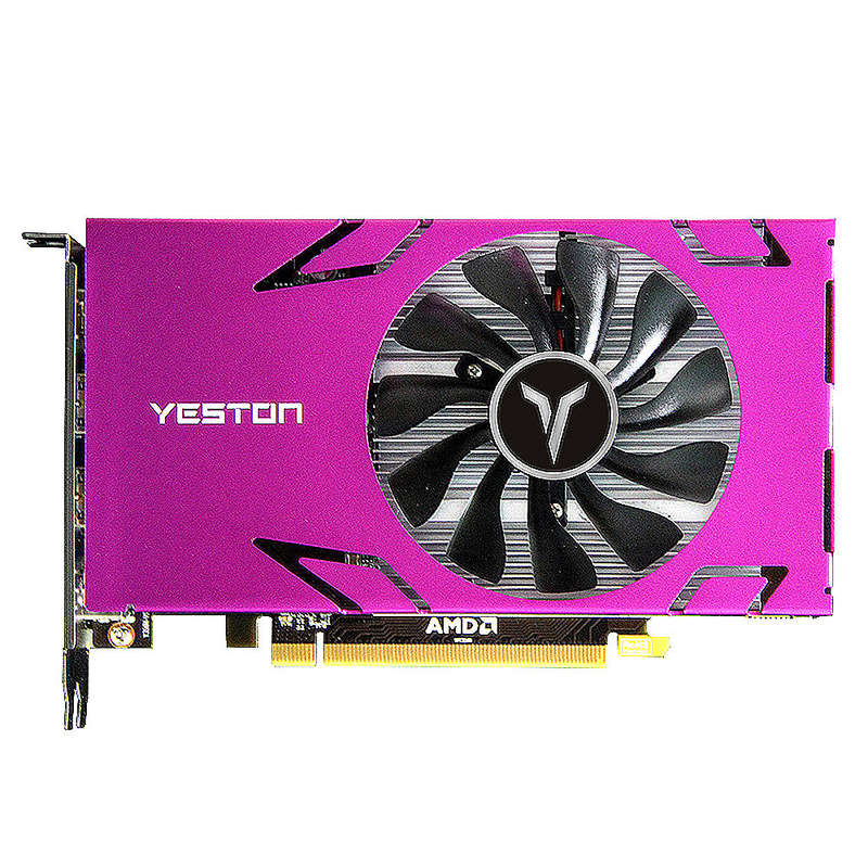Yeston R7 350-4G 6HD 6-Screen Graphics Card Support Split Screen 4GB/GDDR5/128Bit 4500MHz Memory Clo