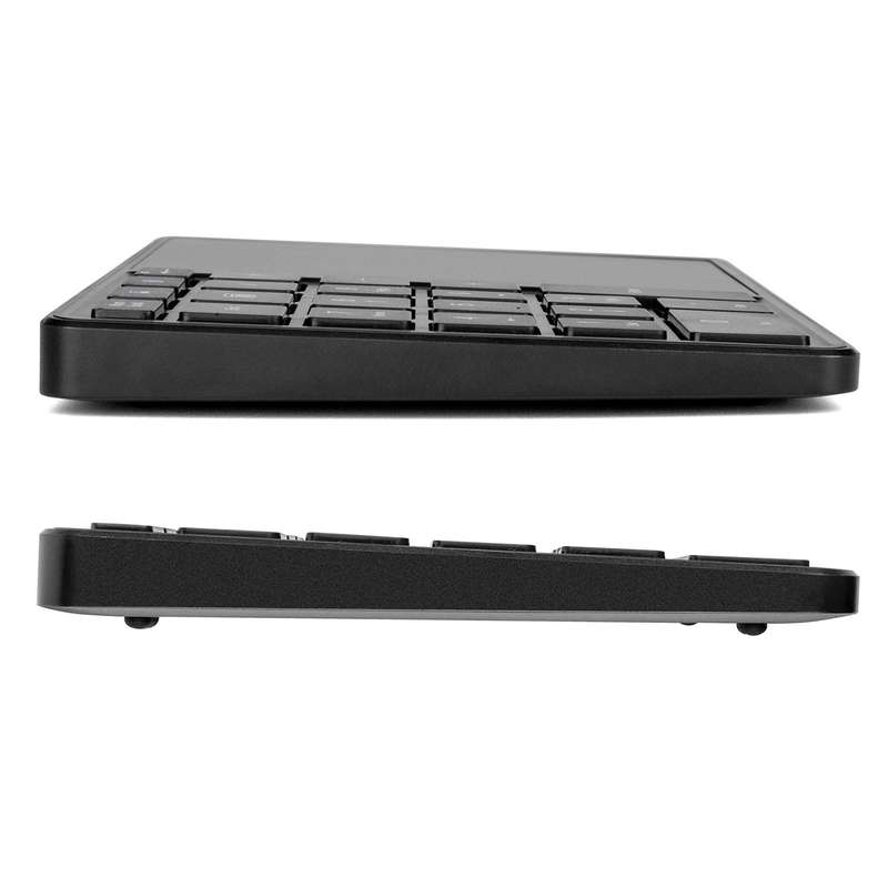2.4G+BT4.2 Wireless Dual-mode Numeric Keyboard Portable 22 Keys Financial Accounting Office Keyboard
