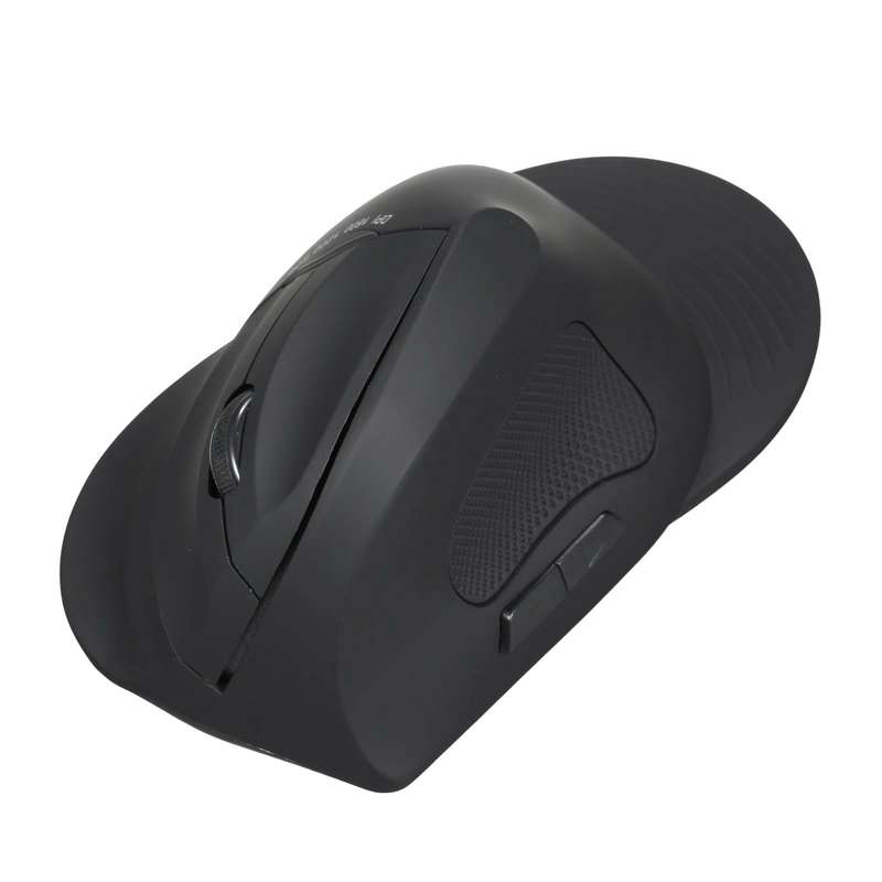 2.4G Wireless Optical Mouse Vertical Mouse 6 Keys Ergonomic Office Mice with 3-gear Adjustable DPI f