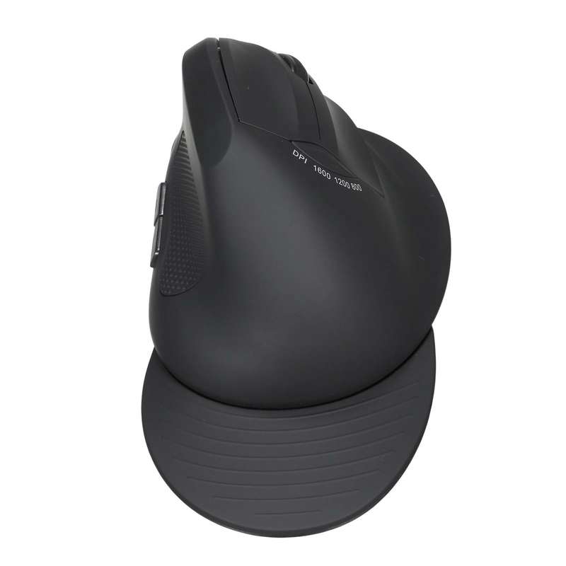 2.4G Wireless Optical Mouse Vertical Mouse 6 Keys Ergonomic Office Mice with 3-gear Adjustable DPI f