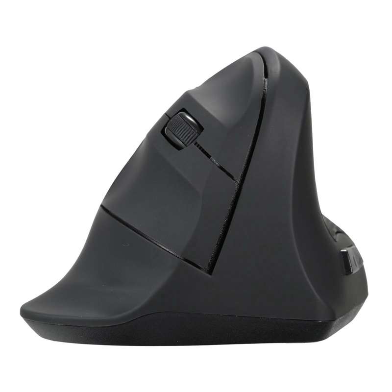 2.4G Wireless Optical Mouse Vertical Mouse 6 Keys Ergonomic Office Mice with 3-gear Adjustable DPI f
