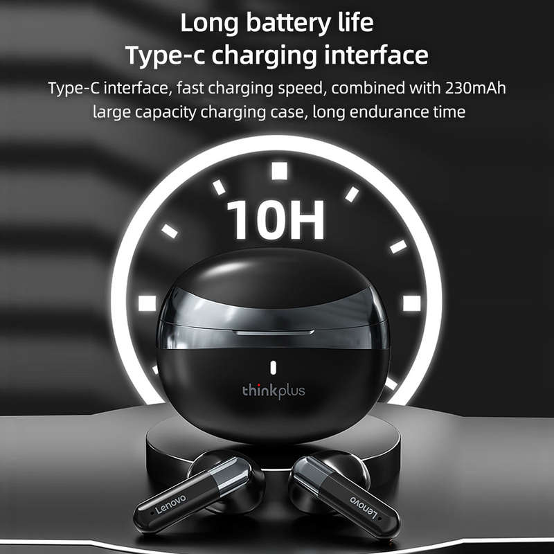 Lenovo thinkplus LP11 True Wireless BT Headphones Semi-in-ear Sport Earbuds BT5.1 HiFi Sound Quality