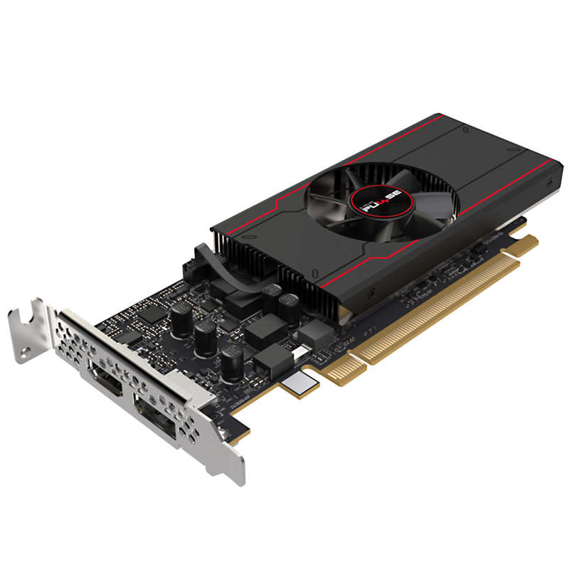 Sapphire RX6400 4G D6 Gaming Graphics Card 4G/64bit/GDDR6 Memory Max Support 8K Resolution Single Co