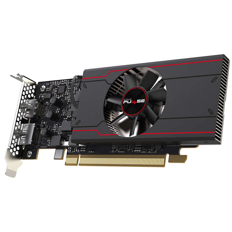 Sapphire RX6400 4G D6 Gaming Graphics Card 4G/64bit/GDDR6 Memory Max Support 8K Resolution Single Co