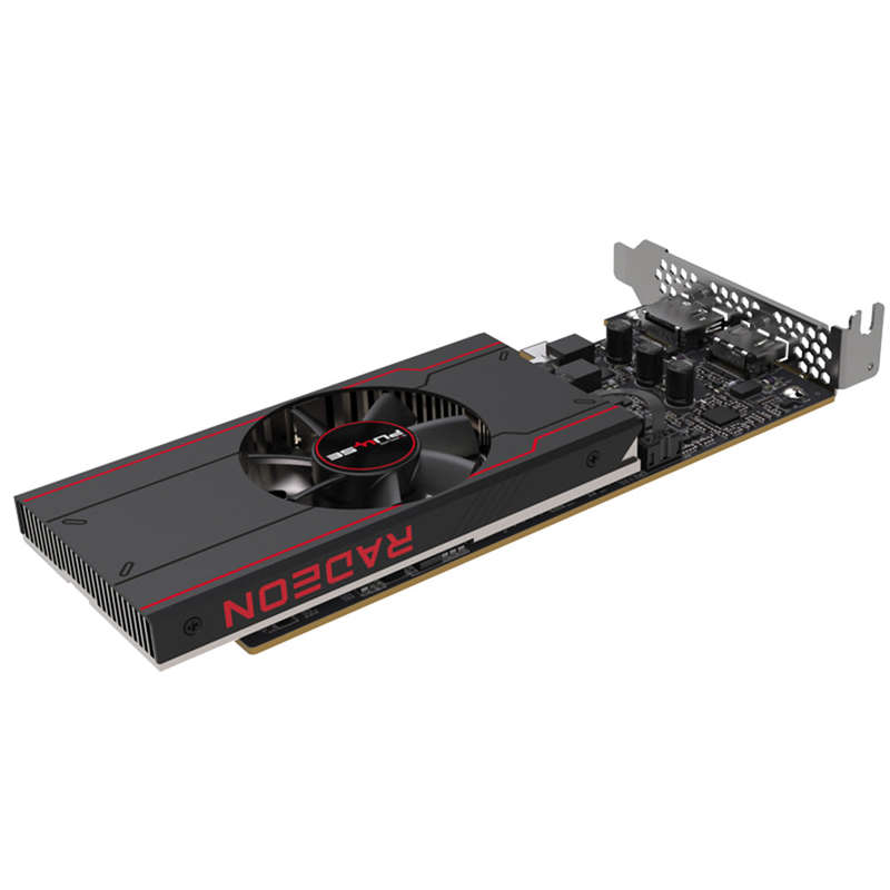 Sapphire RX6400 4G D6 Gaming Graphics Card 4G/64bit/GDDR6 Memory Max Support 8K Resolution Single Co