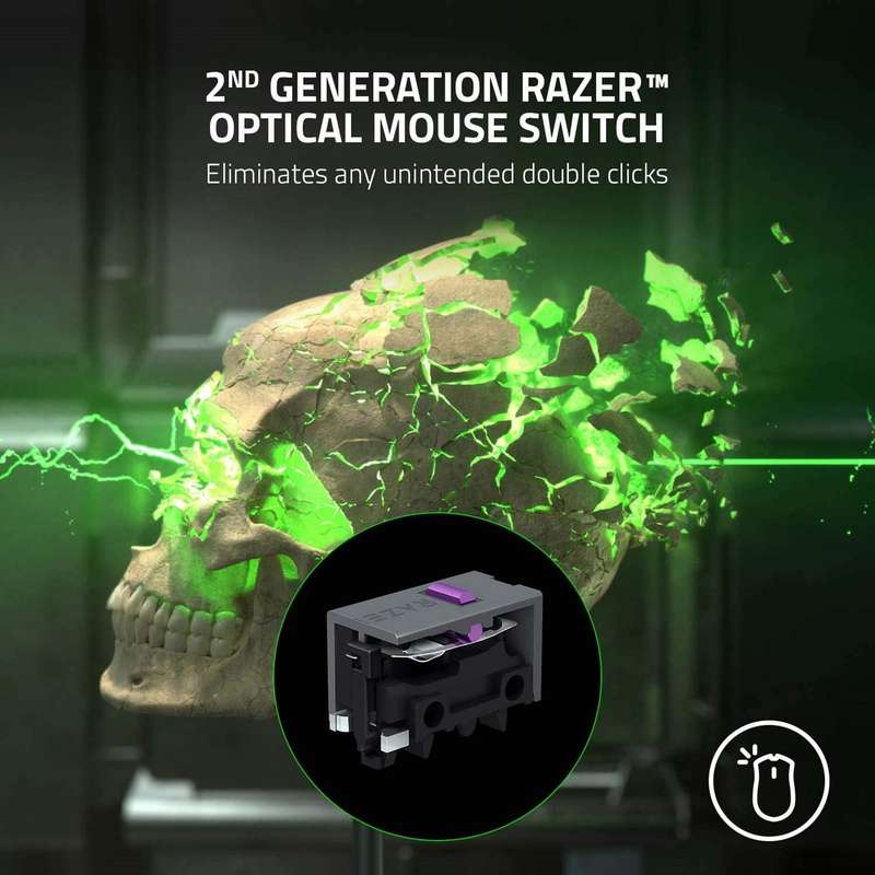 Razer DeathAdder V2 Pro Wireless Mouse with Razer HyperSpeed Wireless Technology 2nd Gen Razer Optic