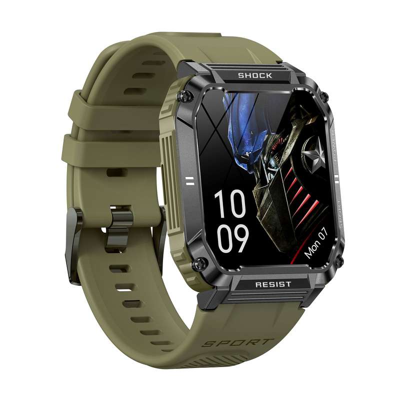 T3 1.95in outdoor Smartwatch HD Color touchscreen Multiple Sports Modes IP68 Waterproof Suitable for