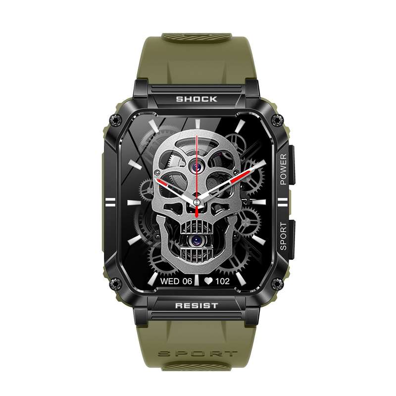 T3 1.95in outdoor Smartwatch HD Color touchscreen Multiple Sports Modes IP68 Waterproof Suitable for