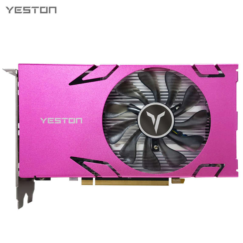 Yeston RX580-8GD5 6HD Graphics Card 8G/256bit/GDDR5 Memory 1206MHz Core Frequency 6 HD Ports Suport