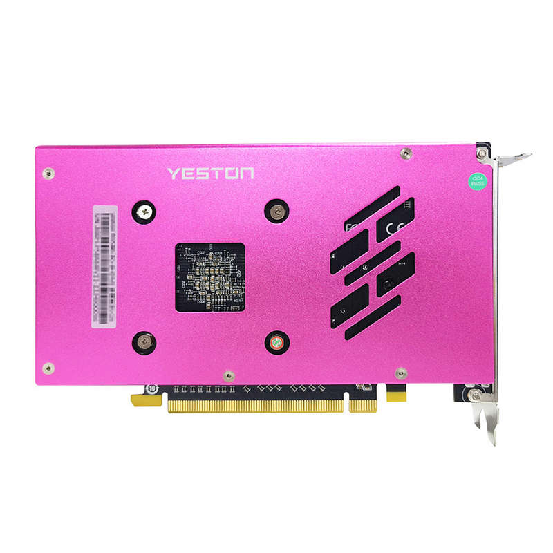 Yeston RX580-8GD5 6HD Graphics Card 8G/256bit/GDDR5 Memory 1206MHz Core Frequency 6 HD Ports Suport