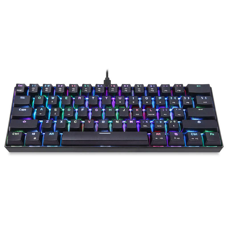 MOTOSPEED CK61 RGB Mechanical Gaming Keyboard Kailh BOX Switches Keyboard 61 Keys Anti-ghosting with