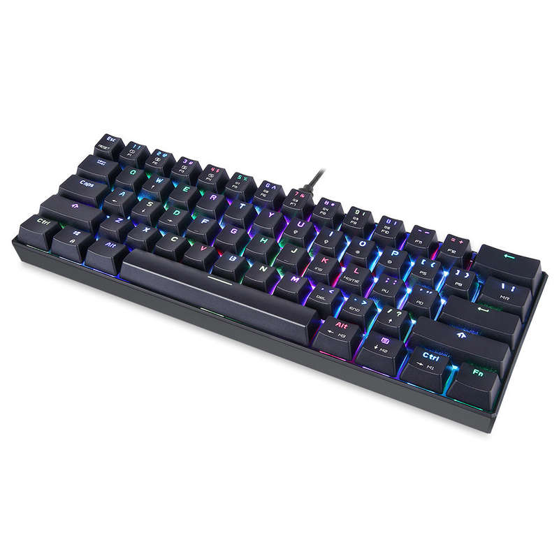 MOTOSPEED CK61 RGB Mechanical Gaming Keyboard Kailh BOX Switches Keyboard 61 Keys Anti-ghosting with