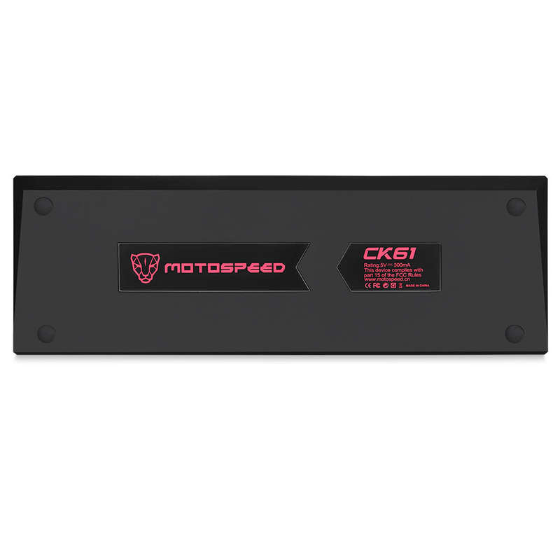 MOTOSPEED CK61 RGB Mechanical Gaming Keyboard Kailh BOX Switches Keyboard 61 Keys Anti-ghosting with