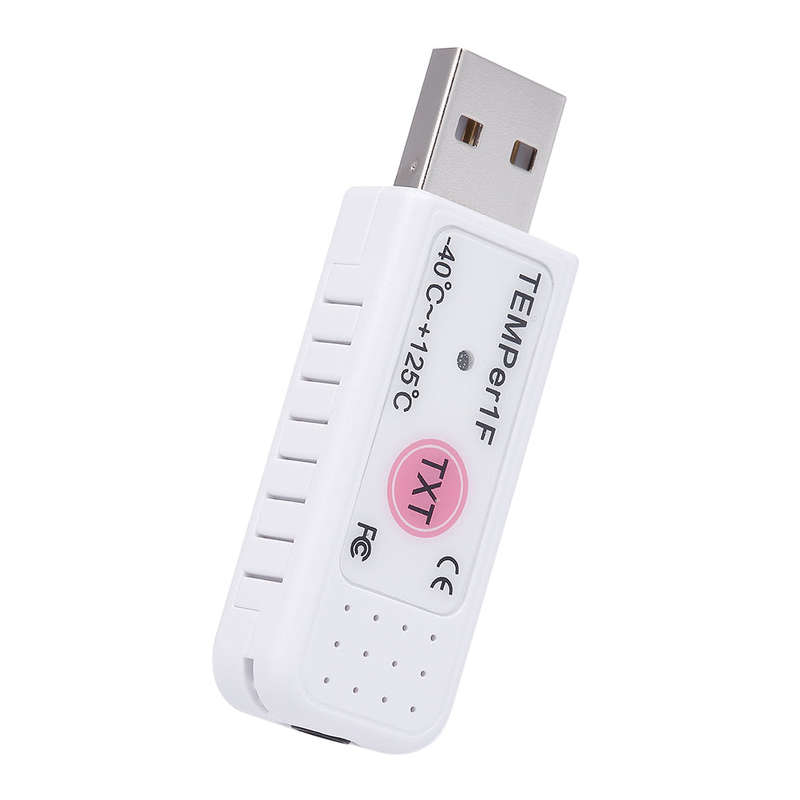 PCsensor USB Thermometer Temperature Sensor Data Logger Recorder for PC Laptop White