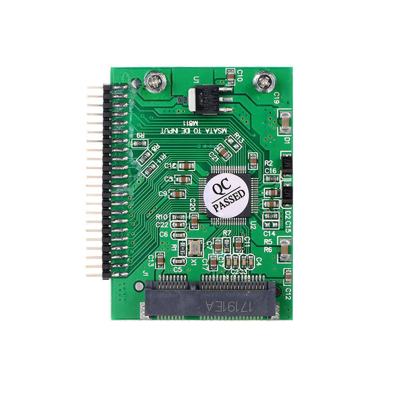 mSATA (PCI-E) SSD to 2.5'' 44Pin IDE Converter Adapter As 2.5 Inch IDE HDD For Laptop 5V