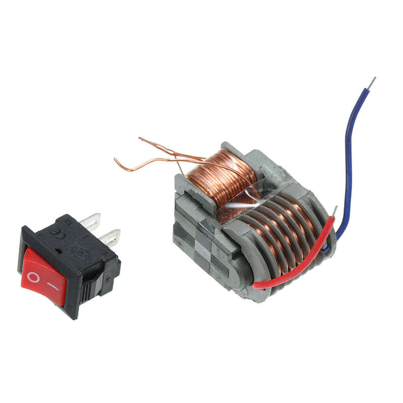 15KV High Frequency High Voltage Transformer DC Arc Ignition Generator Inverter  3.7V DIY Kit