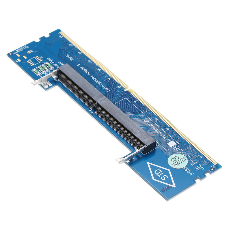 DDR4 Laptop SO-DIMM to Desktop Adapter Card Converter Memory RAM Connector Adapter Memory Tester