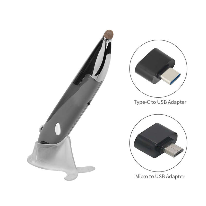 PR-06 2.4Ghz Wireless Optical Touch-pen Mouse 800/1200/1600DPI Wireless Mouse Pen with Stylus Functi