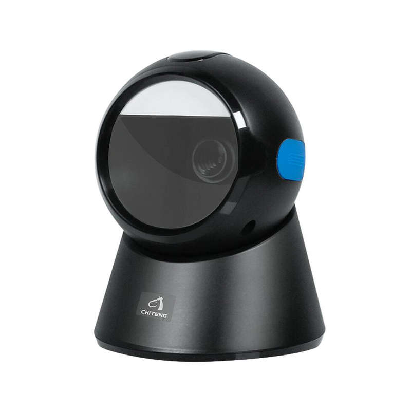 Wired Barcode Scanner USB Versatile Scanning Hands-free Scan QR Code 1D&2D Code Reader for Supermark