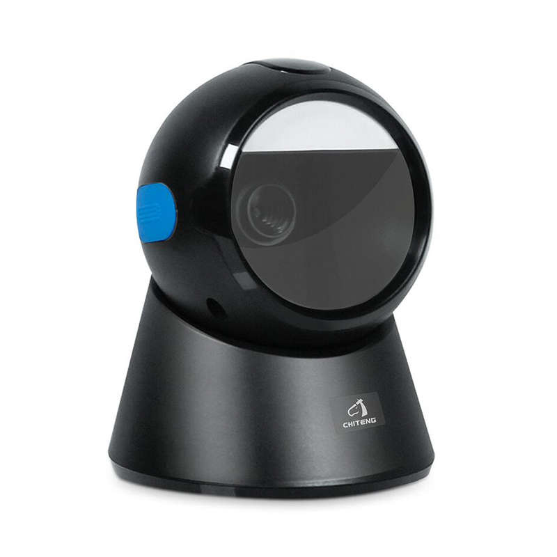 Wired Barcode Scanner USB Versatile Scanning Hands-free Scan QR Code 1D&2D Code Reader for Supermark