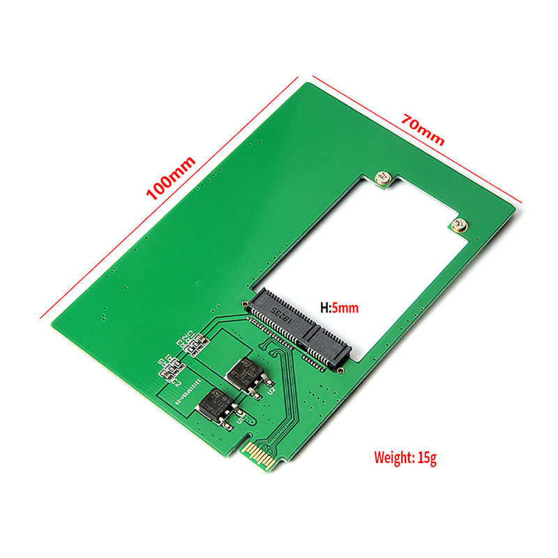 WD5000MPCK SFF-8784 SATA Express to mSATA Adapter Cards Converter for UltraSlim Hard Disk SSD WD5000