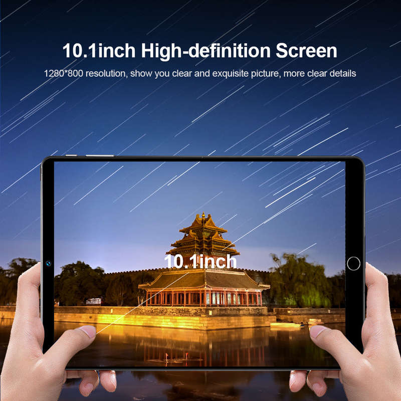 10.1'' Metal Tablet with MT6592 Eight-core Processor 1280*800 Resolution 2GB+32GB Memory Support 2G/