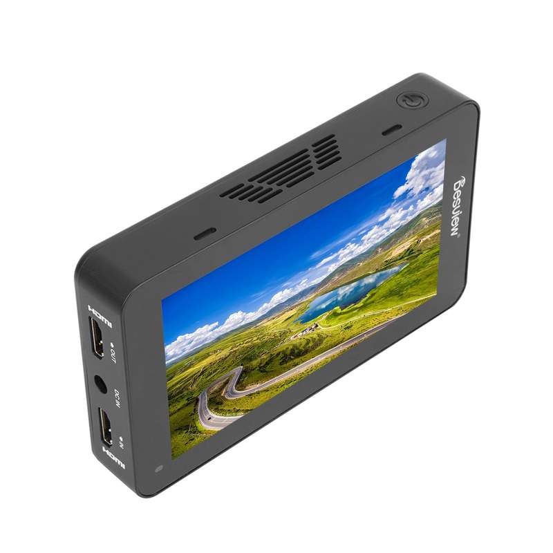 Besview R6 UHB 5.5 Inch Camera Field Monitor 4K HDMI Input & Output FHD 1920 * 1080 Touchscreen 3D L