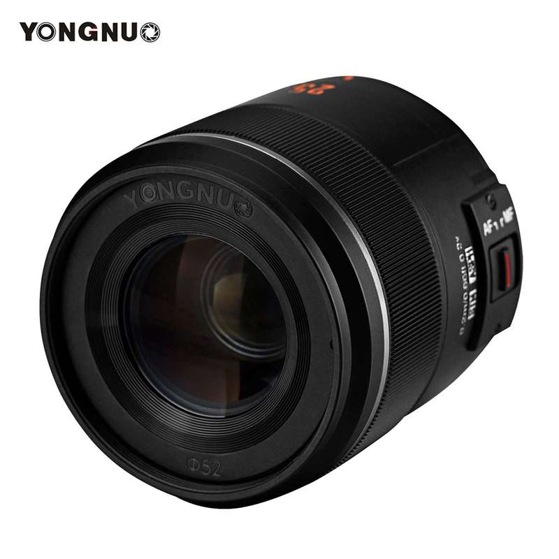 YONGNUO YN25mm F1.7M Camera Prime Lens Auto/ Manual Focus Large Aperture Micro 4/3 Mount Replacement