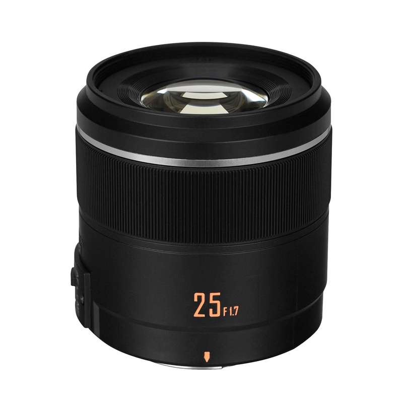 YONGNUO YN25mm F1.7M Camera Prime Lens Auto/ Manual Focus Large Aperture Micro 4/3 Mount Replacement