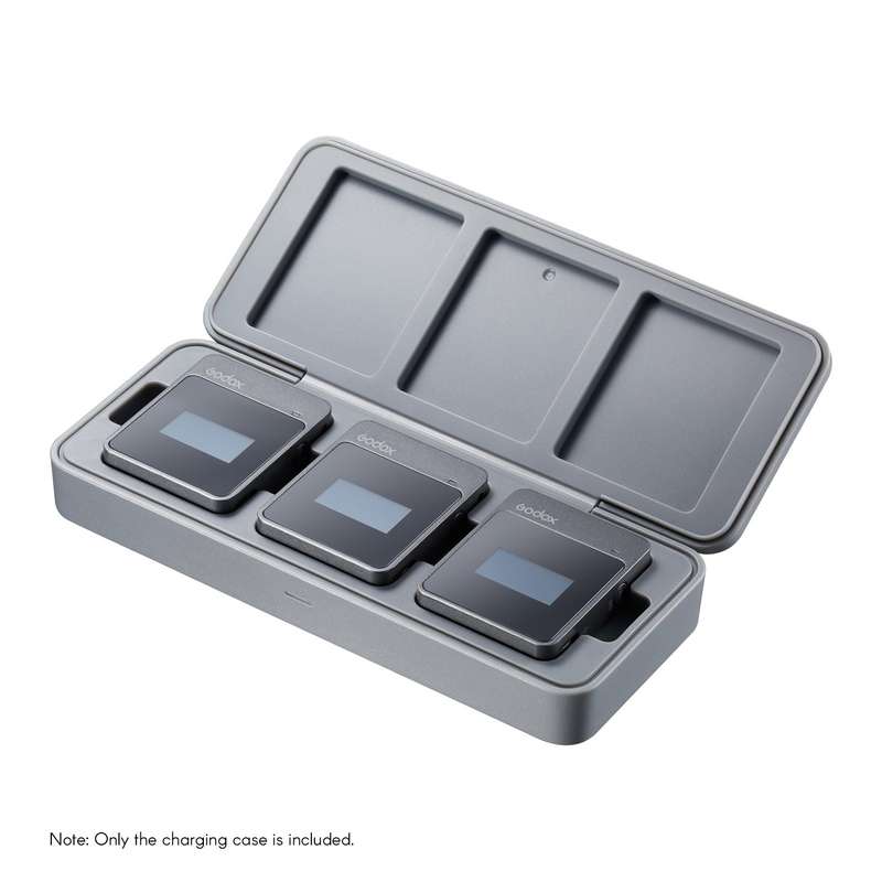 Godox MoveLink ML-C3 Charging Case Wireless Microphone System Charger Charging Box with 3 Slots for