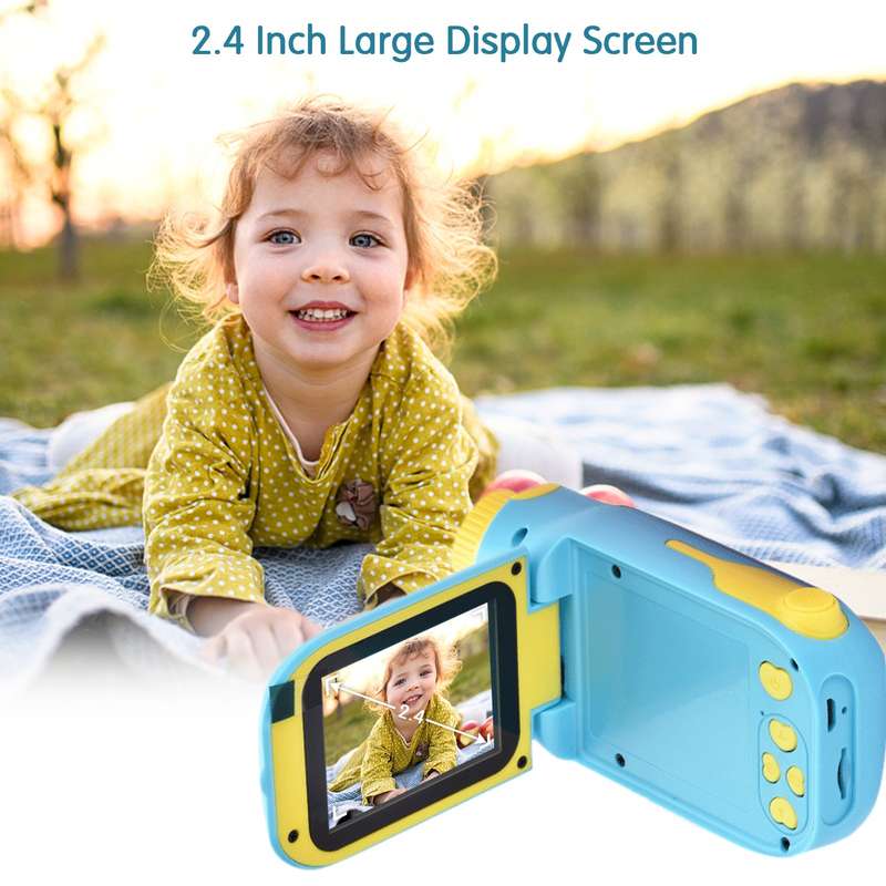 1080P 20 Mega Pixels High Resolution Kids Video Camcorder Portable Mini  Digital Camera with 2.4 Inc