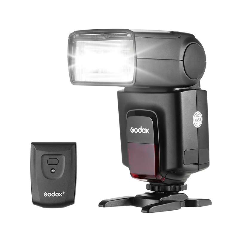 Godox TT520Universal On-Camera Flash Electronic Speedlite AT-16 2.4G Wireless Trigger Transmitter