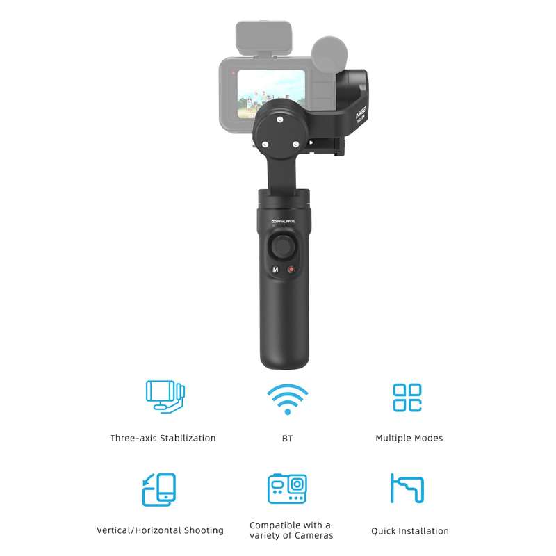 INKEE FALCON PLUS Handheld Action Camera Gimbal Stabilizer 3-Axis Anti-Shake Wireless Control Vertic