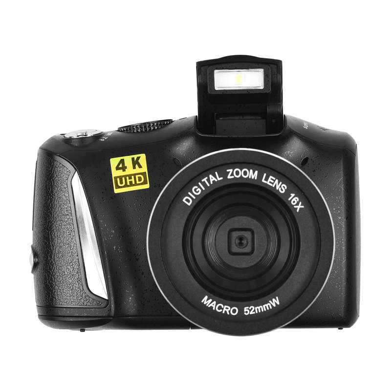4K/60FPS 48MP High Resolution Digital Camera Multifunctional Portable 16X Digital Zoom Video Camcord