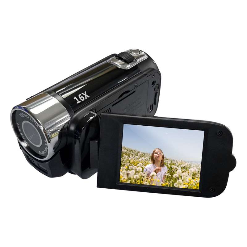 Portable 1080P High Definition Digital Video Camera DV Camcorder 16MP 2.7 Inch LCD Screen 16X Digita