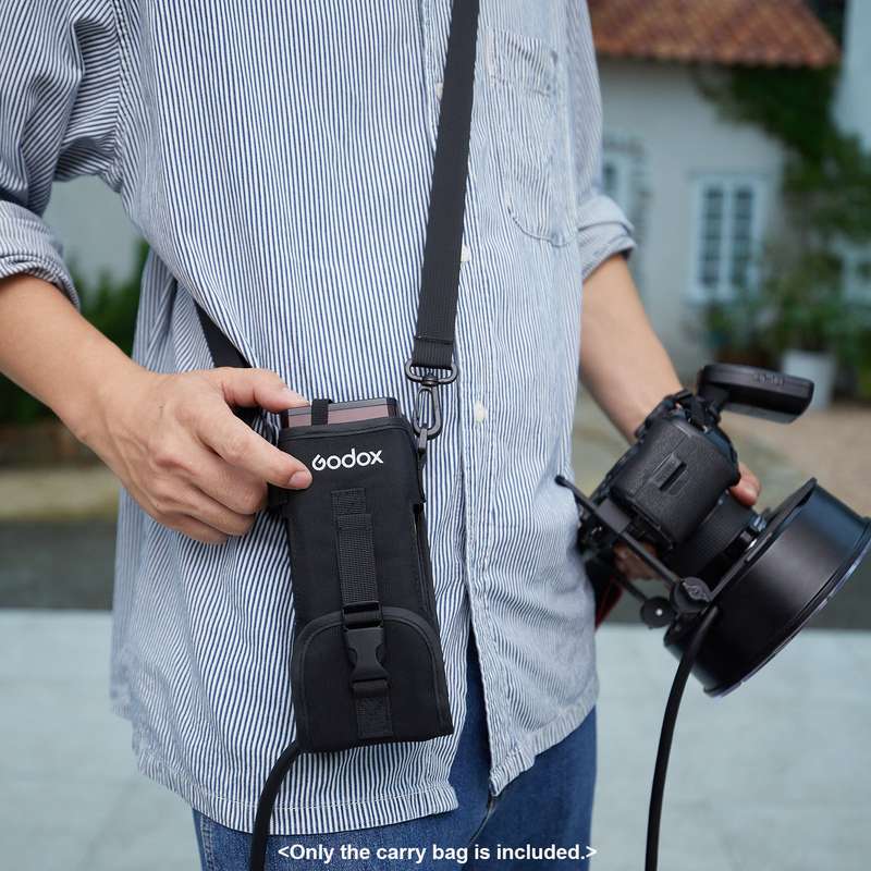 Godox CB-57 Portable Carry Bag with Adjustable Shoulder Strap for Godox AD200/ AD200Pro Flash