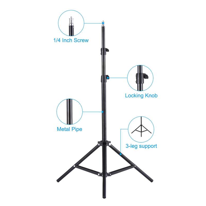 RGB Mini Photography Lamp LED Light Dimmable LED Light Portable Vlog Light Rechargeable Soft Light P