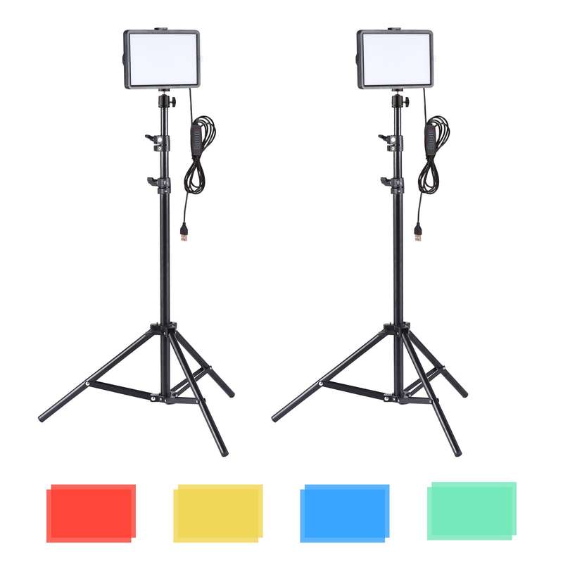 RGB Mini Photography Lamp LED Light Dimmable LED Light Portable Vlog Light Rechargeable Soft Light P