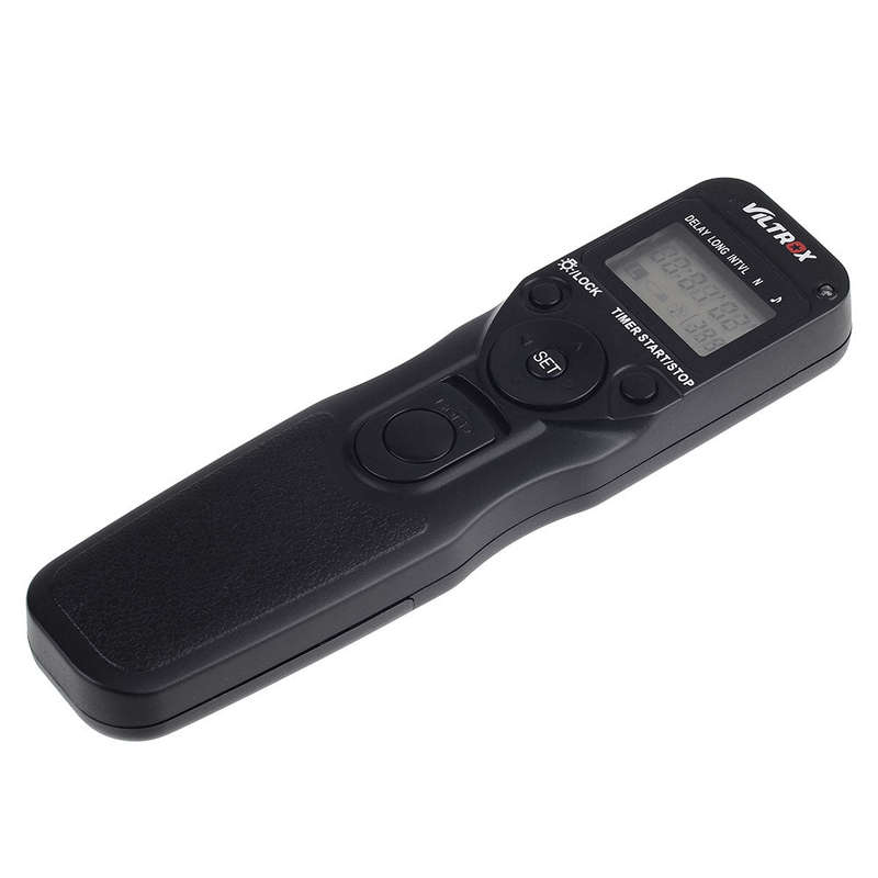 VILTROX Time Lapse Intervalometer Timer Remote Control Shutter with N3 Cable for Nikon D90 D600 D310