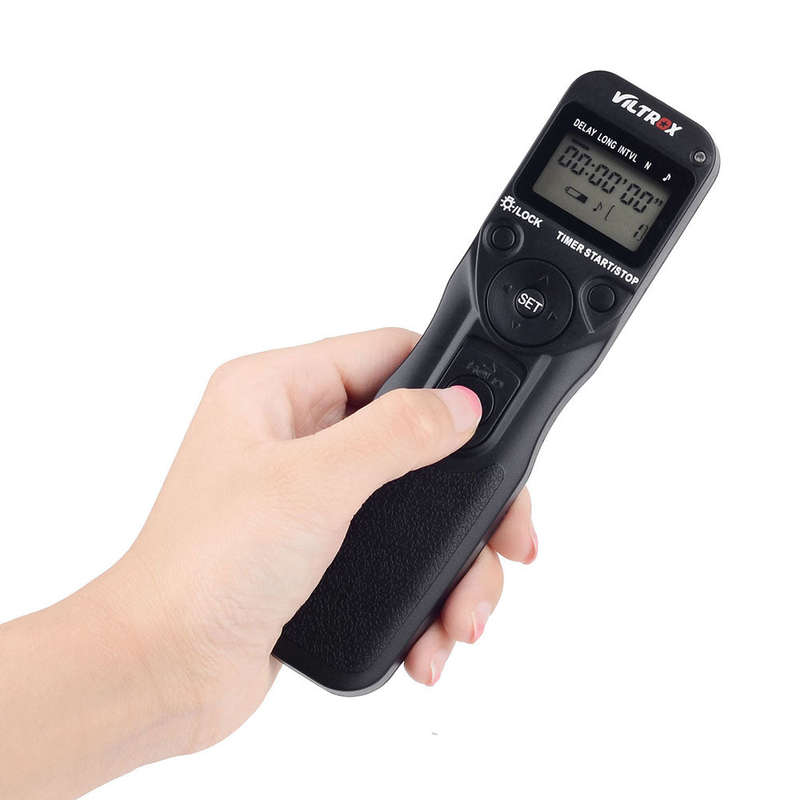 VILTROX Time Lapse Intervalometer Timer Remote Control Shutter with N3 Cable for Nikon D90 D600 D310
