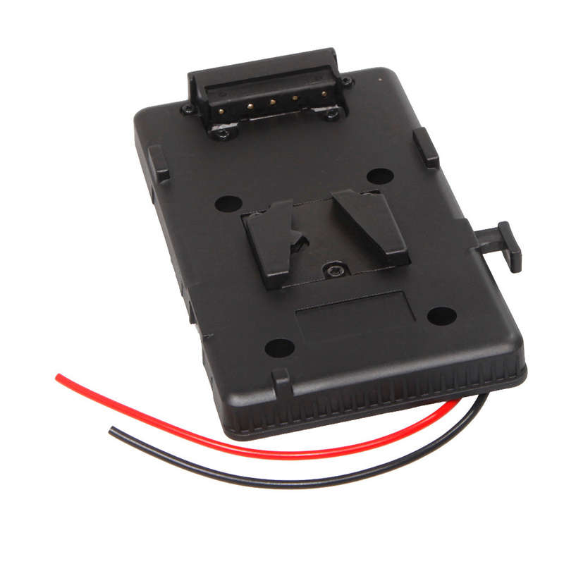 Battery Back Pack Plate Adapter for Sony V-shoe V-Mount V-Lock Battery External for DSLR Camcorder V