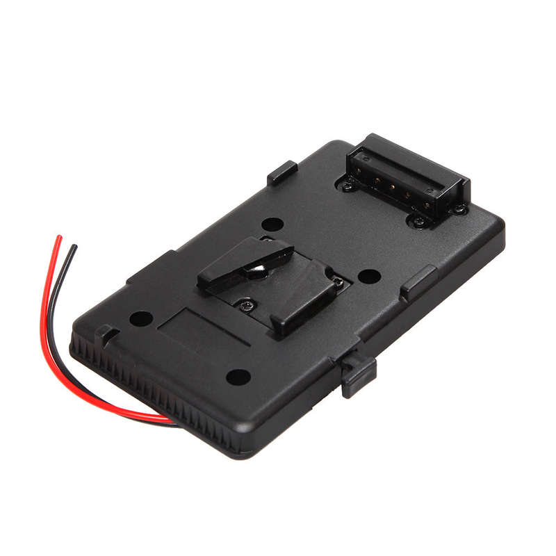 Battery Back Pack Plate Adapter for Sony V-shoe V-Mount V-Lock Battery External for DSLR Camcorder V
