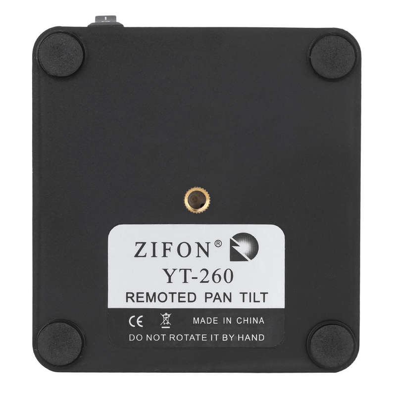 Zifon YT-260 Remote Control Motorized Pan Tilt for Extreme Camera Wifi Camera and Smartphone