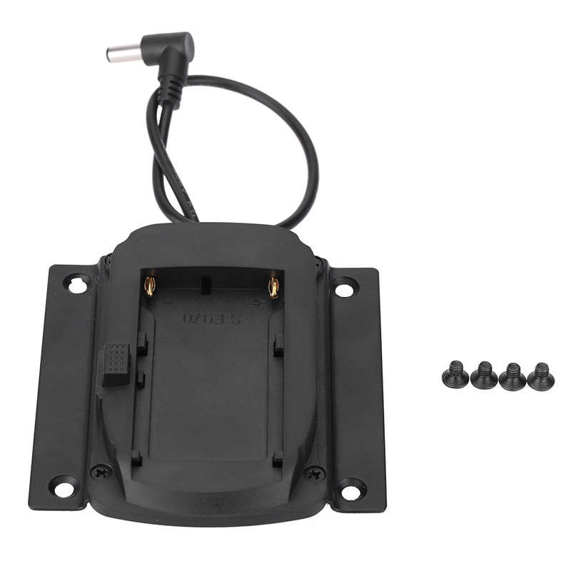 Battery Adapter Base Plate for Lilliput Monitors for FEELWORLD Monitors Compatible for Sony NP-F970