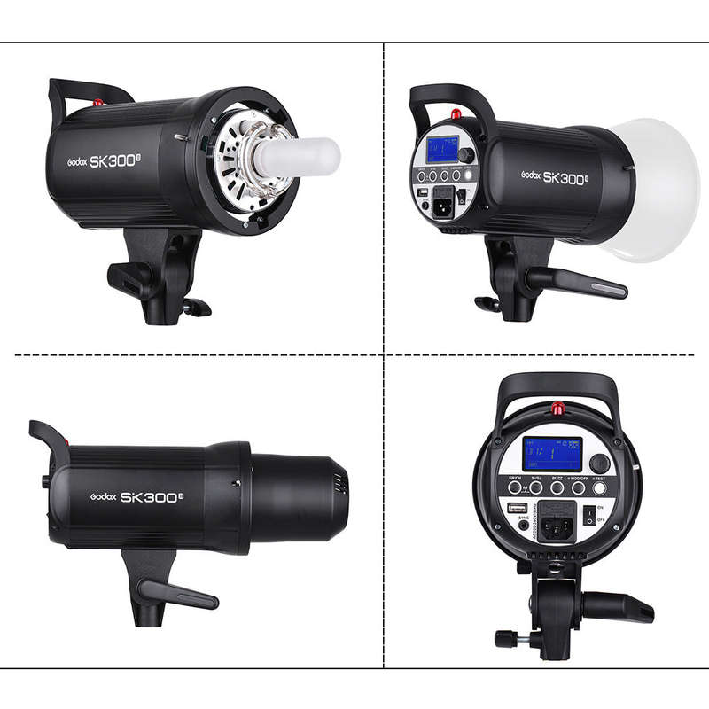 Godox SK300II Professional Compact 300Ws Studio Flash Strobe Light Built-in Godox 2.4G Wireless X Sy