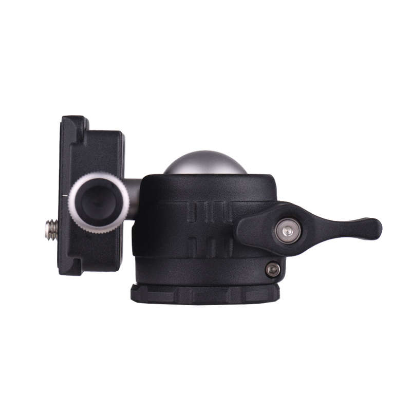 Andoer Mini Tabletop Ball Head 360 Degree Video Tripod Ballhead Mount with Quick Release Plate and B