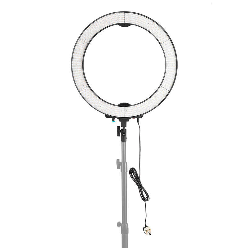 Andoer LED Video Light Kit include 2pcs W228 3200K/6000K Bi-Color Dimmable LED Video Light+2pcs Max.